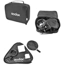 Difusor Softbox Para Flash Dedicado Godox 60X60cm - SFUV60X60